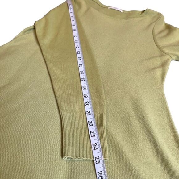 Marks & Spencer Sweater Tunic/ Peplum Cut in Green Women's Size Small - Picture 8 of 10